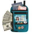 Unisex Travel Neck Passport Wallet