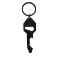 Multi Functional Bottle Opener Stainless Steel Keychain