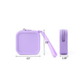 Portable Silicone Square Makeup Storage Bag