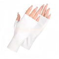 Outdoor Fingerless UV Protection Ice Gloves