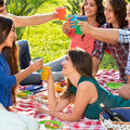 Silicone Collapsible Travel Cup with Lid