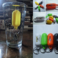 Plastic Boat Floating Keychain