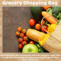 Natural Kraft Paper Shopper Tote Bag