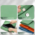 PU A4 Thickened File Bags Document Filing Bags