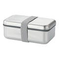 Stainless Steel Bento Box With Knife, Fork And Spoon
