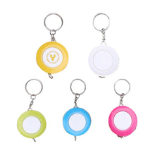 Candy-Colored Keychain Tape Measure