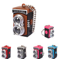 Retro Camera Pendant Led Luminous Keychain