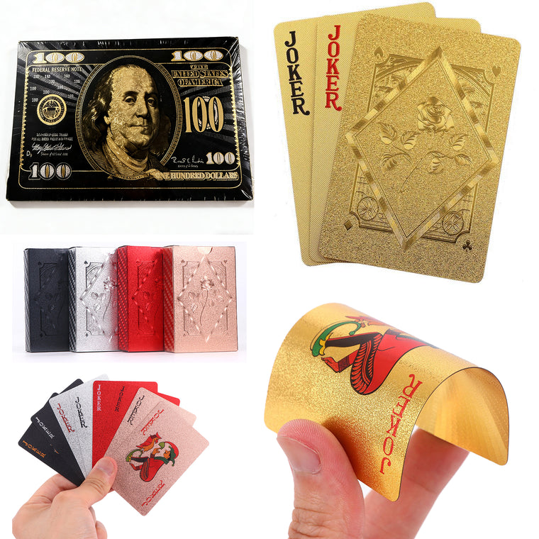Custom Gold Foil Playing Cards