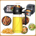 16oz Glass Olive Oil Sprayer 2 In 1 Dispenser