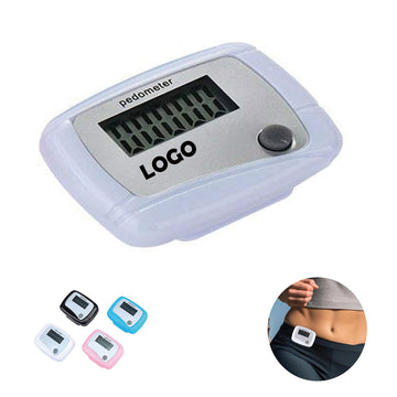 Digital Fitness Pedometer W/Clip
