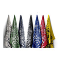 22" X 22" Custom Full Color Cotton Head Scarf