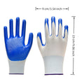 Nitrile-Coated Protective Work Gloves