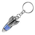 Creative Rocket-Shaped Anti-Static Keychain