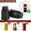 Reusable Vacuum Wine Stoppers