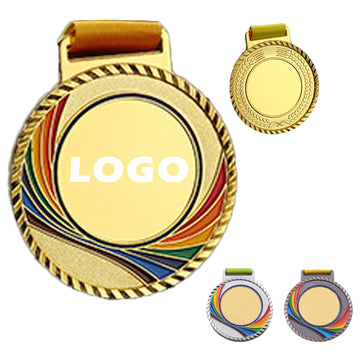 Rainbow Metal Medal