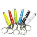 LED Flashlight Projection Keychain
