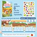 Children's Enlightenment Puzzle Jelly Sticker Book