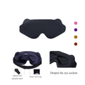 Light Tight Memory Cotton 3D Contoured Cup Sleep Mask