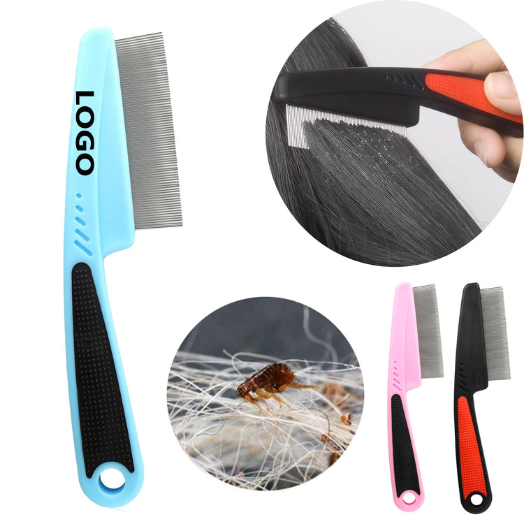 Fine-Tooth Comb For Pet Hair Grooming & Flea Removal