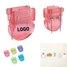 Colored Square Panel Clip With Needle