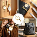 Retractable Zinc Alloy Key Chain