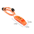 Emergency Survival Safety Whistle With Lanyard