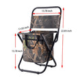 Comfort Foldable Chair with Cooler Bag