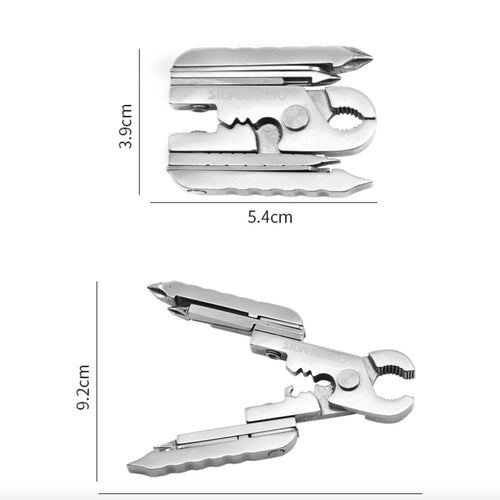 15 in 1 Stainless Steel Folding Multi-Purpose Pliers