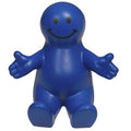 Squeezable Smile Face Guy Phone Holder