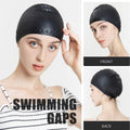 Silicone Generic Adults Swimming Cap For Long/Curly