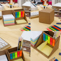 Foldable Sticky Notes Cube Box