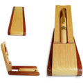 Luxury Wooden Ballpoint Pen Gift Set with Business Pen Case