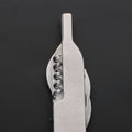 6 Function Wine Bottle Opener With Foil Cutter Knife