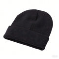 Fleece-Lined Knit Cap