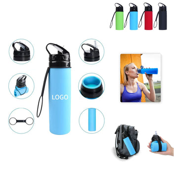 Silicone Foldable Water Bottle