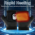 Smart Thermostatic Electric Heated Fingerless Gloves