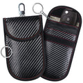 Carbon Fiber RFID Blocking Car Key Pouch