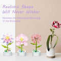 Mini Flower Succulent Bonsai Building Block Set