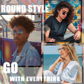 Round Retro Sunglasses