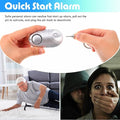 130 Db Personal Safety Alarm Keychain With Led Light