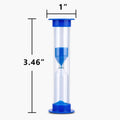 6 Pcs Colorful Hourglass Sand Clock Timers Set