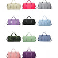 Large Capacity Travel Bag With Separate Shoe Compartment