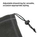 Outdoor Fleece Warmer Neck Gaiter with Adjustable Drawstring