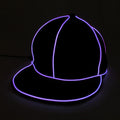 Party Glow Cap W/ El Light Band, Soft Brim Illumination