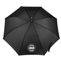 Wooden Hook J-Shaped Automatic Business Long Handle Umbrella