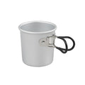 5Oz.Portable Aluminum Alloy Camping Cup With Foldable Handle