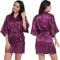 Women Satin Robe Sleepwear