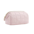 Cotton Quilted Makeup Bag