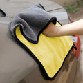 500GSM Quick Drying Car Microfiber Cleaning Towel