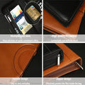 A4 Business Leather Portable Briefcase with Calculator